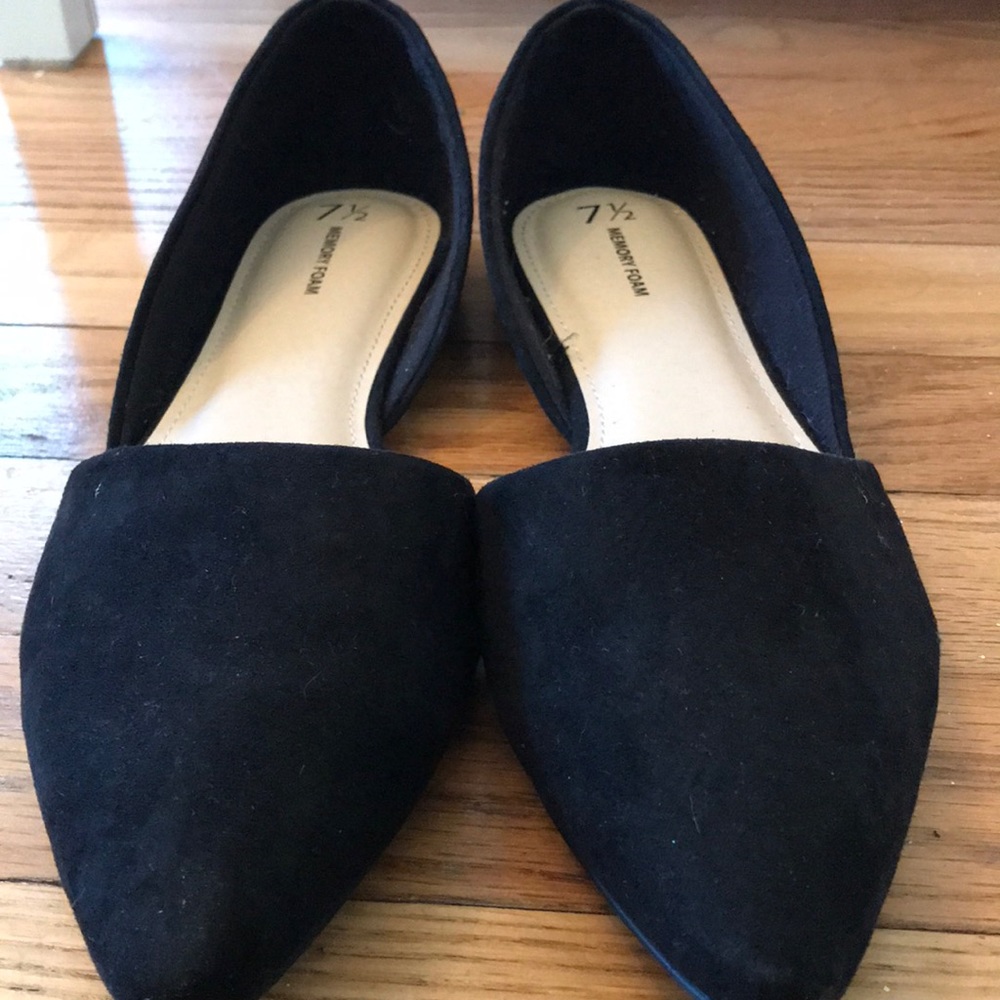 Black flats